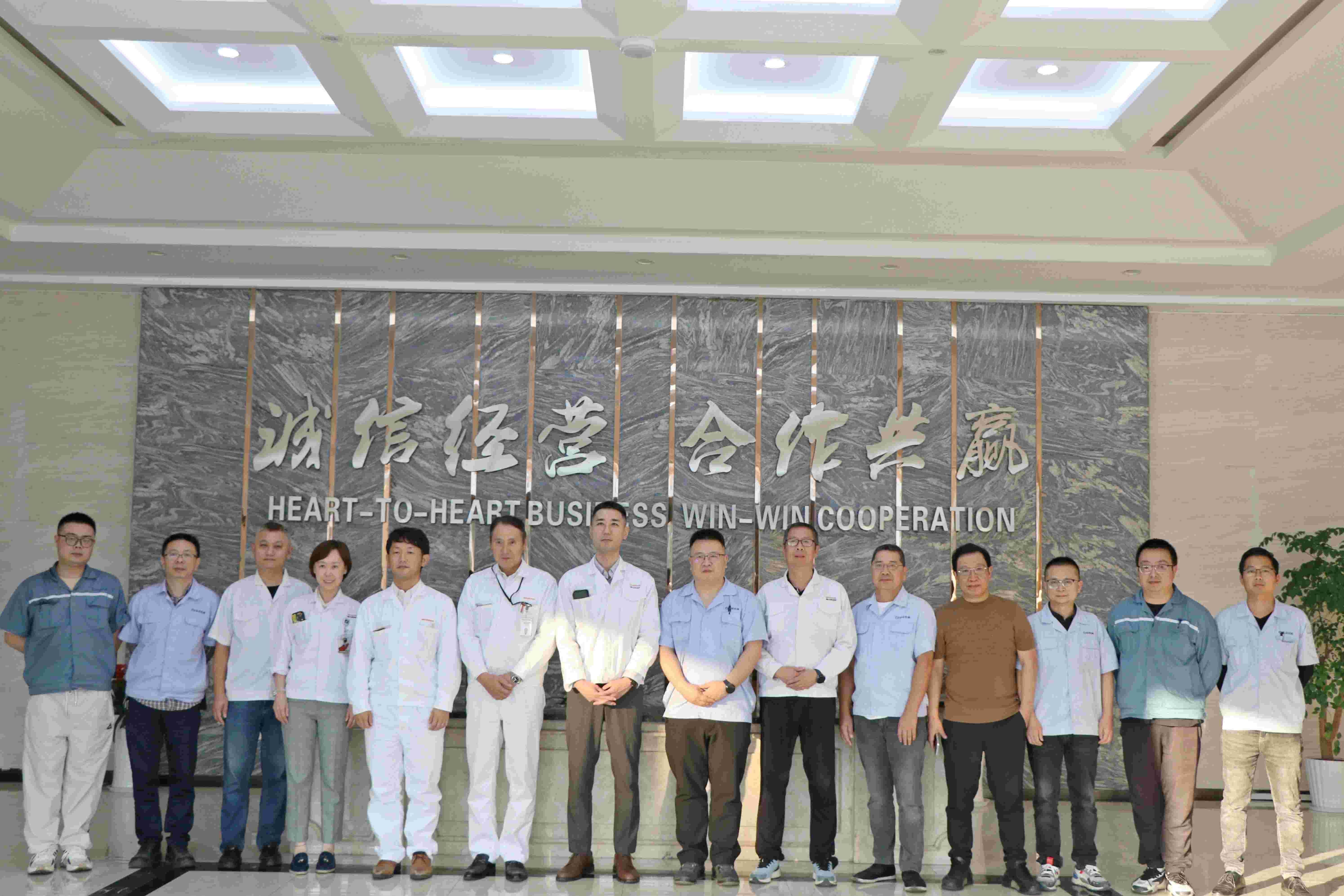 工作交流丨新大洲本田技術(shù)專(zhuān)家團(tuán)隊(duì)到訪志成機(jī)械